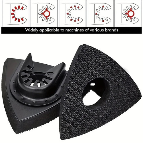 2pcs triangular sanding - 2pcs,