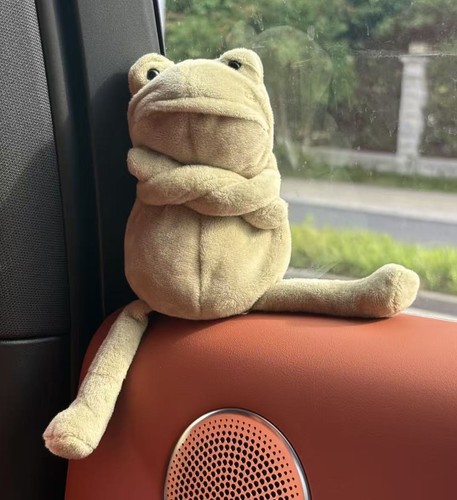 Soft jellycat fergus frog - fergus,