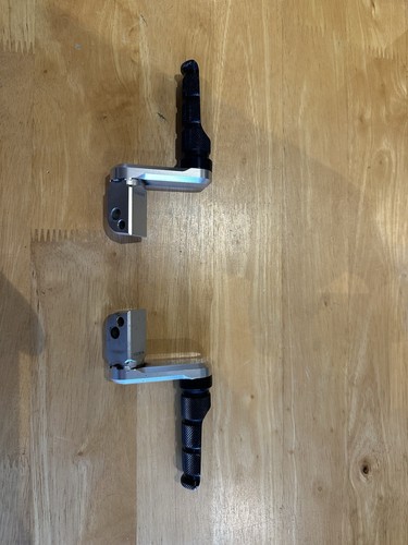 Pillion lowering foot pegs - mv,