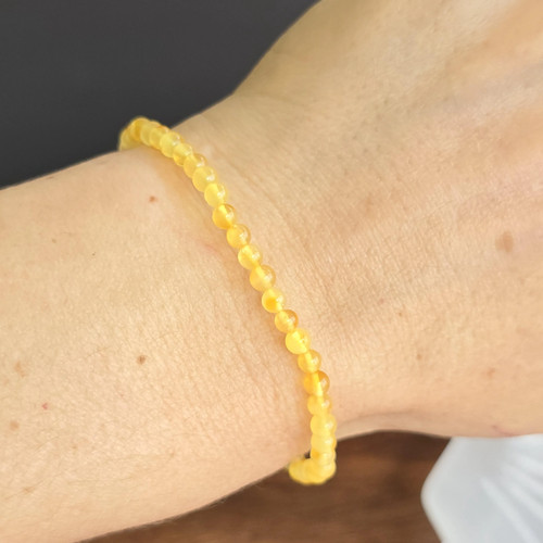 Baltic amber beaded bracelet - baltic,