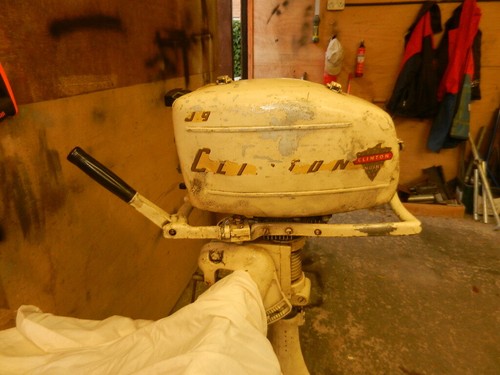 Clinton vintage outboard - vintage, j9