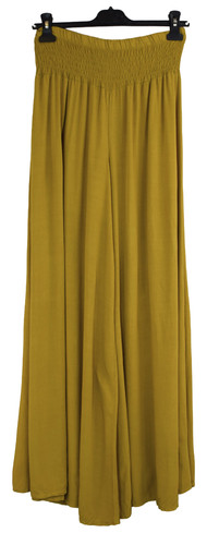 Plain wide leg palazzo - wide,