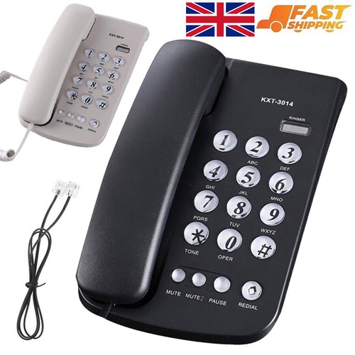 Wall mounted corded phone - wall,