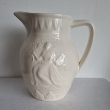 Royal Creamware Jug Flower