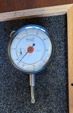 Mercer Dial Gauge Indicator in wooden case - Metric
