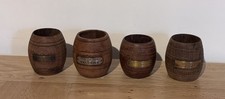Teak barrels x 4 - HMS Iron