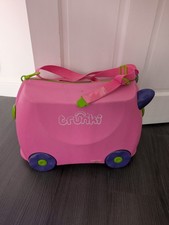 Trunki Pink Ride-On Suitcase