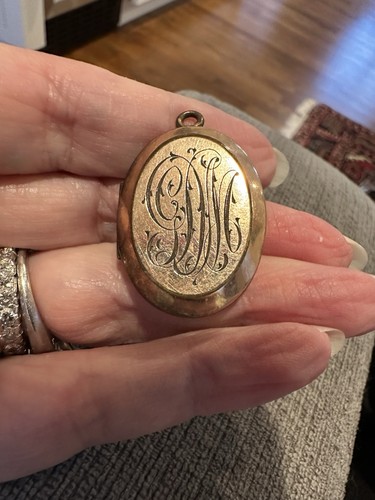 Antique yellow gold filled - filled, gf