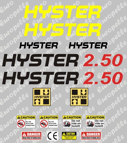 Hyster fork lift decal - fork,