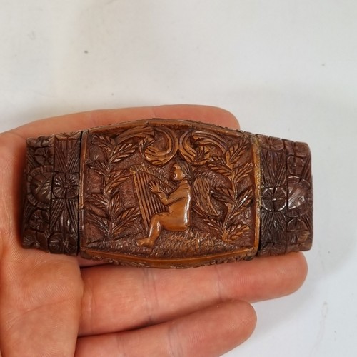 Antique 19thc carved coquilla - 19thc,