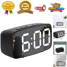 Modern Black Digital Alarm