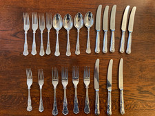 Kings Patten Silver plated table ware