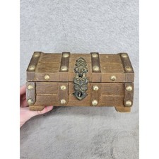 Vintage Wooden Pirate Treasure