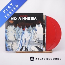 Radiohead Kid A Mnesia Red Limited Edition Reissue 3 x LP Vinyl Record - EX/NM