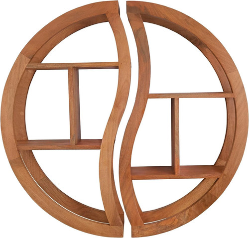 Solid mango wood round - solid,