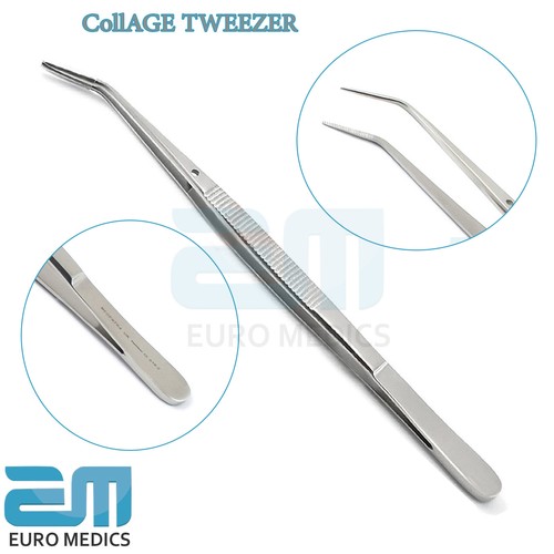 College self locking tweezers - college,