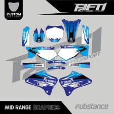 Mid Range to fit Yamaha YZ125 250 1996 1997 1998 1999 2000 2001 Team Graphics