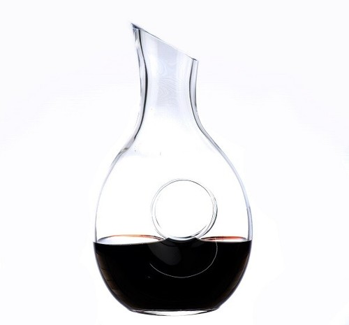 Clear glass carafe decanter - glass,