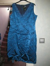 BHS GREENISH DRESS uk16 BUST 42"