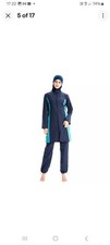 Ladies Swimwear Modest Burkini Muslim Full Cover Swimsuit Islamic Swim Costumes