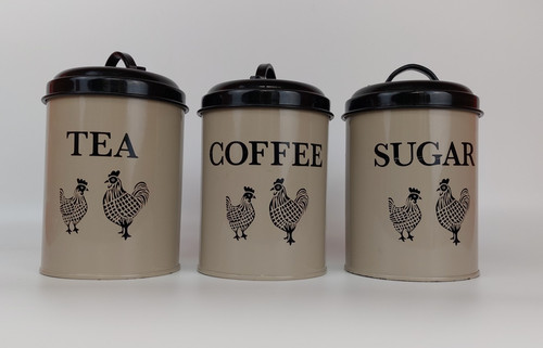 Vintage retro tea coffee sugar - retro,