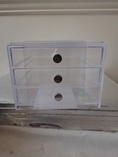 Durable Slim Clear Organizer