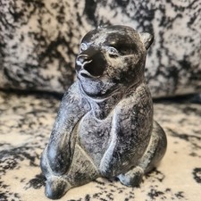 BOMA Carved Sitting Bear