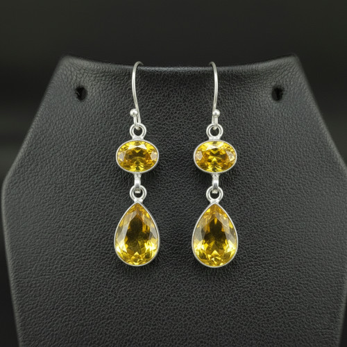 Citrine gemstone 925 sterling - gemstone,