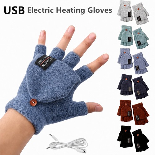 Electric heated fingerless - electric,