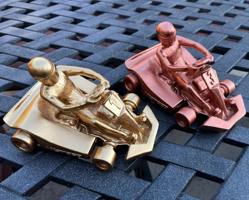 Speed kart racing trophy - speed,