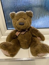 Russ dark brown teddy bear - russ,