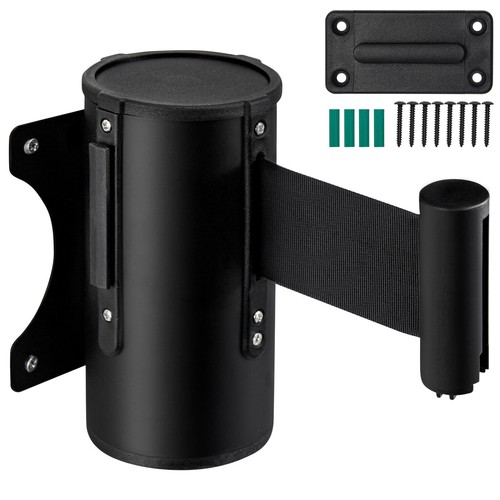 Wall mount queue barrier - wall,