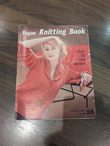 Vintage vogue knitting - 60's,