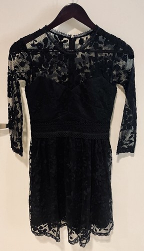 Three floor coal short dress - three,