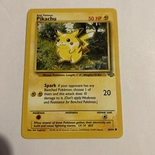 Pikachu Pokemon Card, 1995