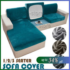 Velvet Sofa Seat Cushion Cover Replacement Couch Slip Covers Furniture Protector