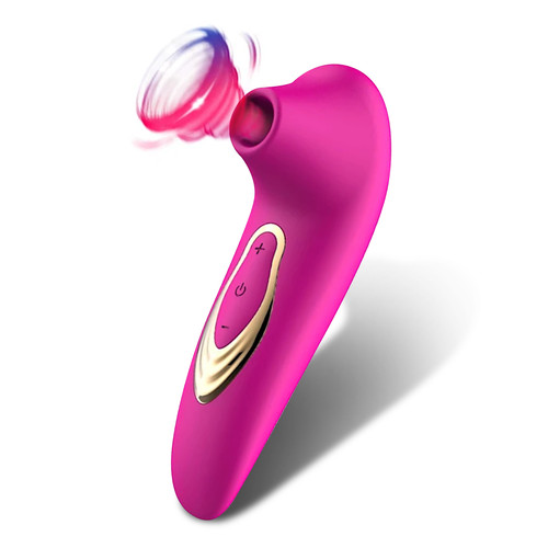 Clitoral sucking vibrator - sucking,