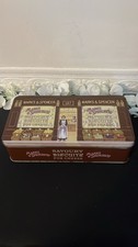 Old Decorative M&S Savoury Biscuit Advertising Tin Empty