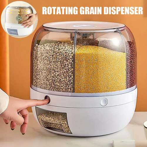 Rotatable food sealed storage - rotatable,