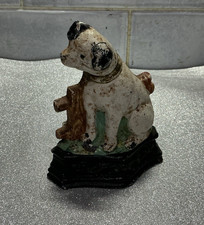 Weathered Nippa Vintage Cast Iron Doorstop