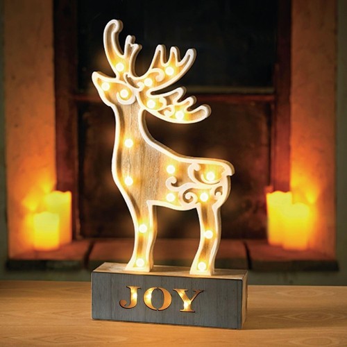 Christmas led light - christmas, wooden