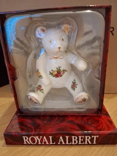 Royal albert rose bear - royal, bone