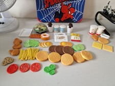 Bundle of Approx 40 Rare Vintage 2001 McDonald’s Role Play Toy Fast Food