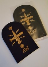 FOUR ROYAL NAVY TRADE BADGES /