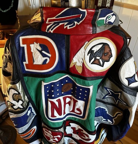 Nfl vintage custom leather - custom,