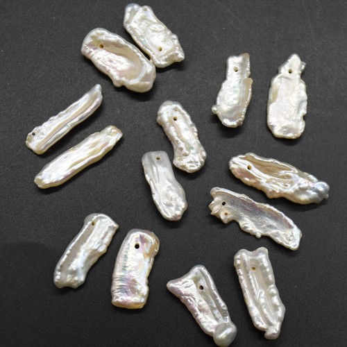 Natural freshwater biwa pearl - natural,