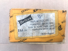 Vintage Britax E66 rear lamp assembly, used in box