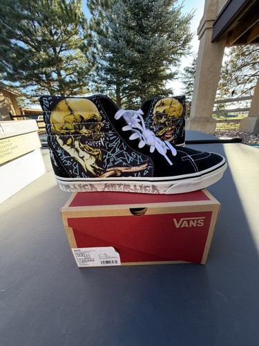 Vans metallica sk8 - vans, sk8-hi