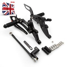 CNC Black Front Footpegs