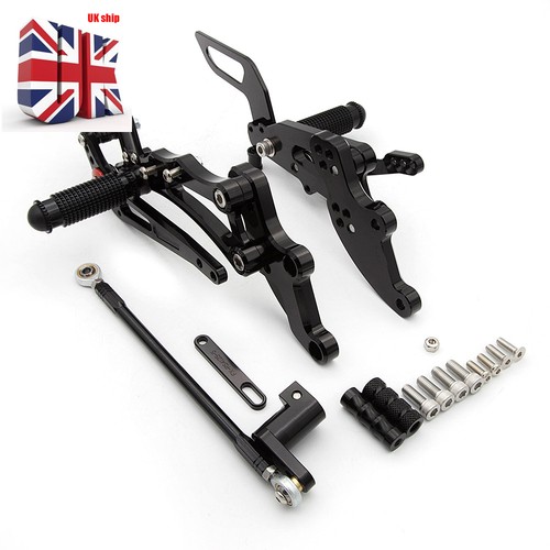 Cnc black footpegs - footpegs, rearset